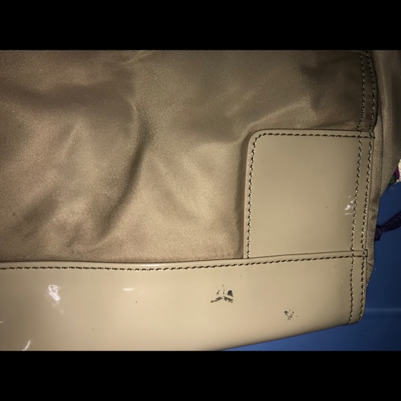 Beige Mini Tory Burch Tote w/ Dustbag - Picture 4 of 4
